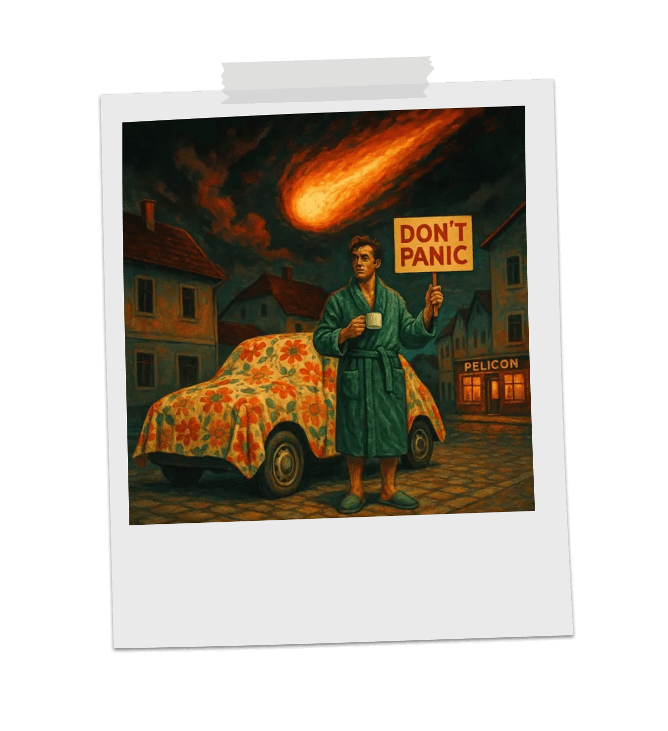 26: V primeru konca sveta pokrijte avto 🚗